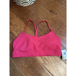 NWT Lululemon Women's Flow Y Bra Nulu  In PDRA  Size US 10
